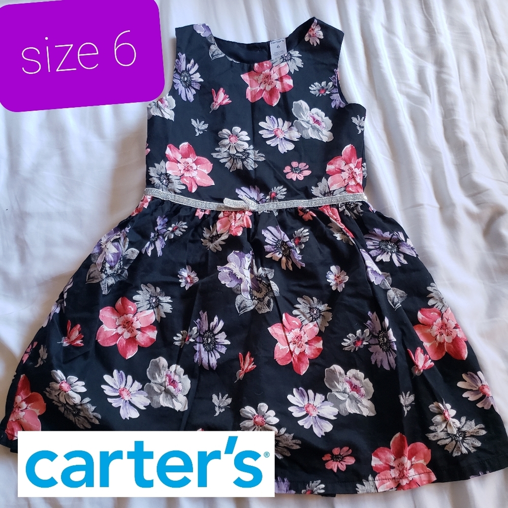 Euc Carter's size 6 girls dress